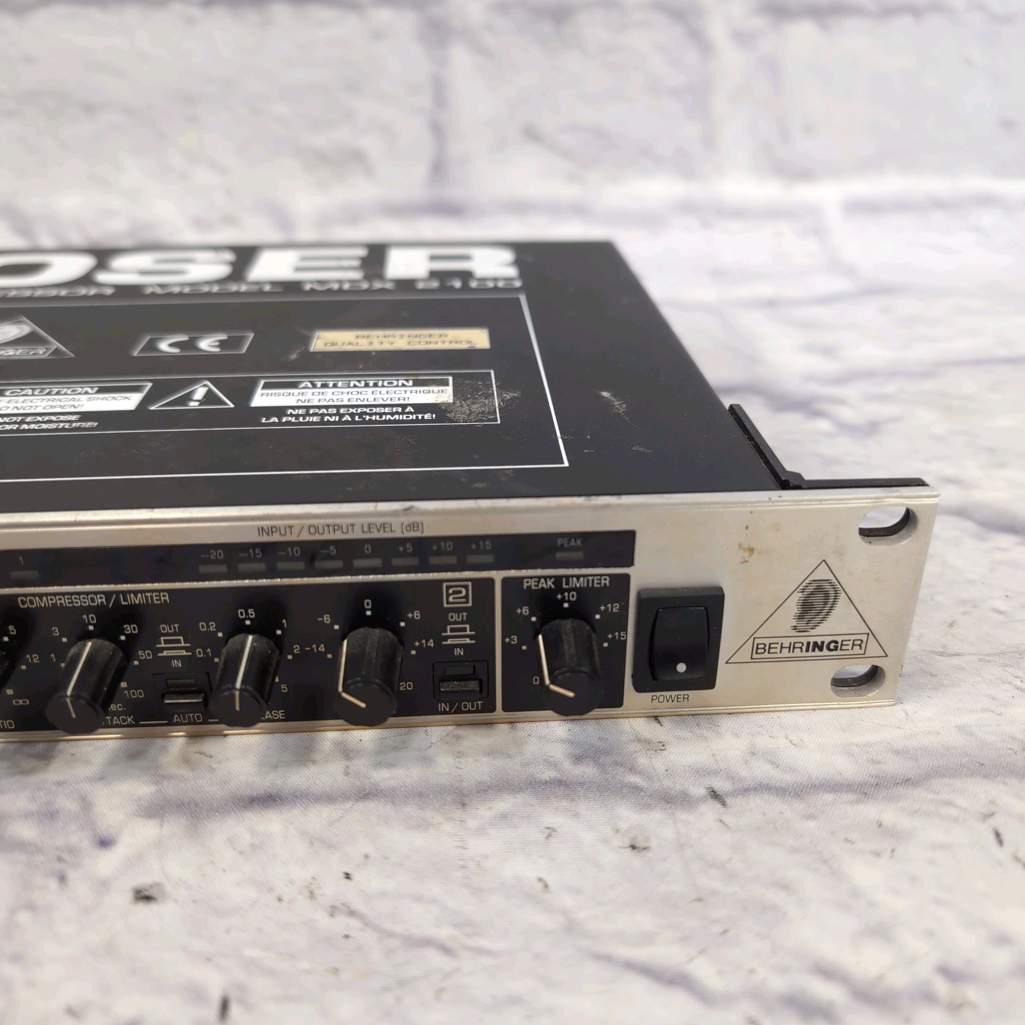 Behringer Composer MDX2100 Dynamics Processor Compressor Limiter Expander Rack