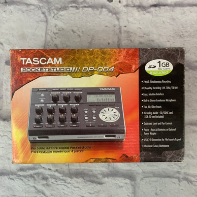 Tascam Pocketstudio DP-004 Digital Recorder