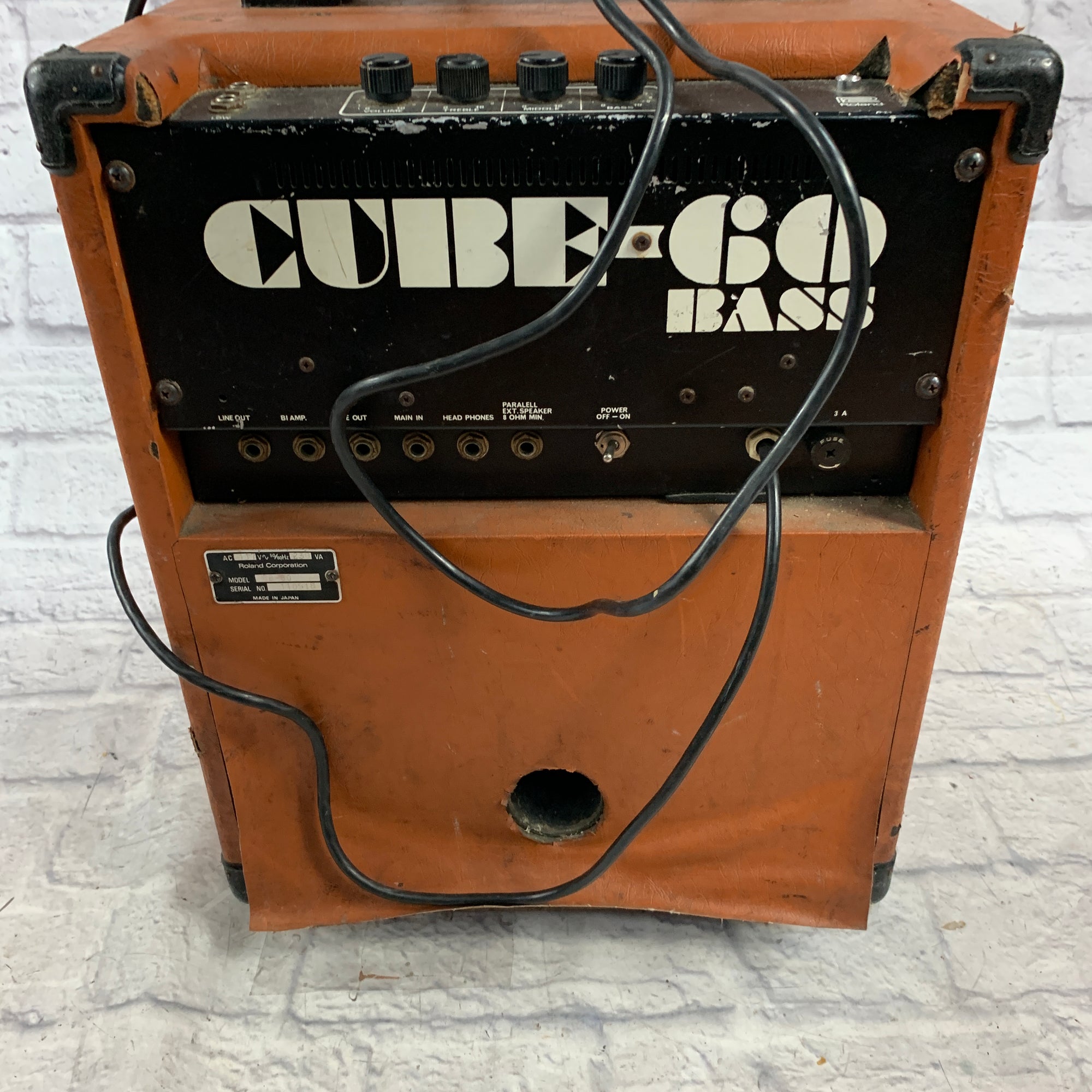 Roland Cube 60 Bass Combo Amp Vintage 1980s