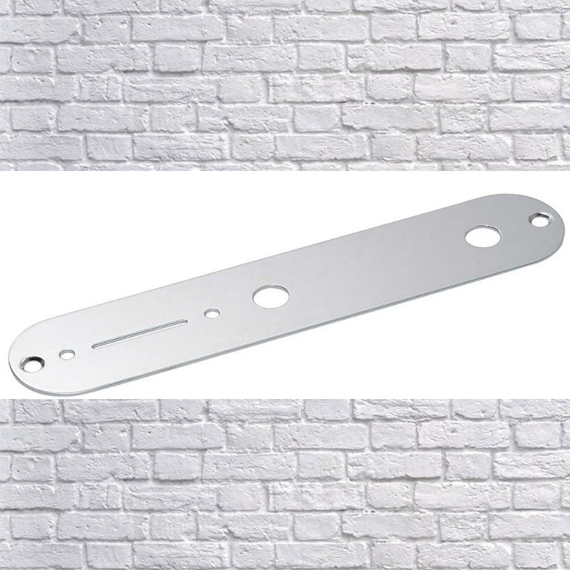Allparts Telecaster Control Plate - Chrome