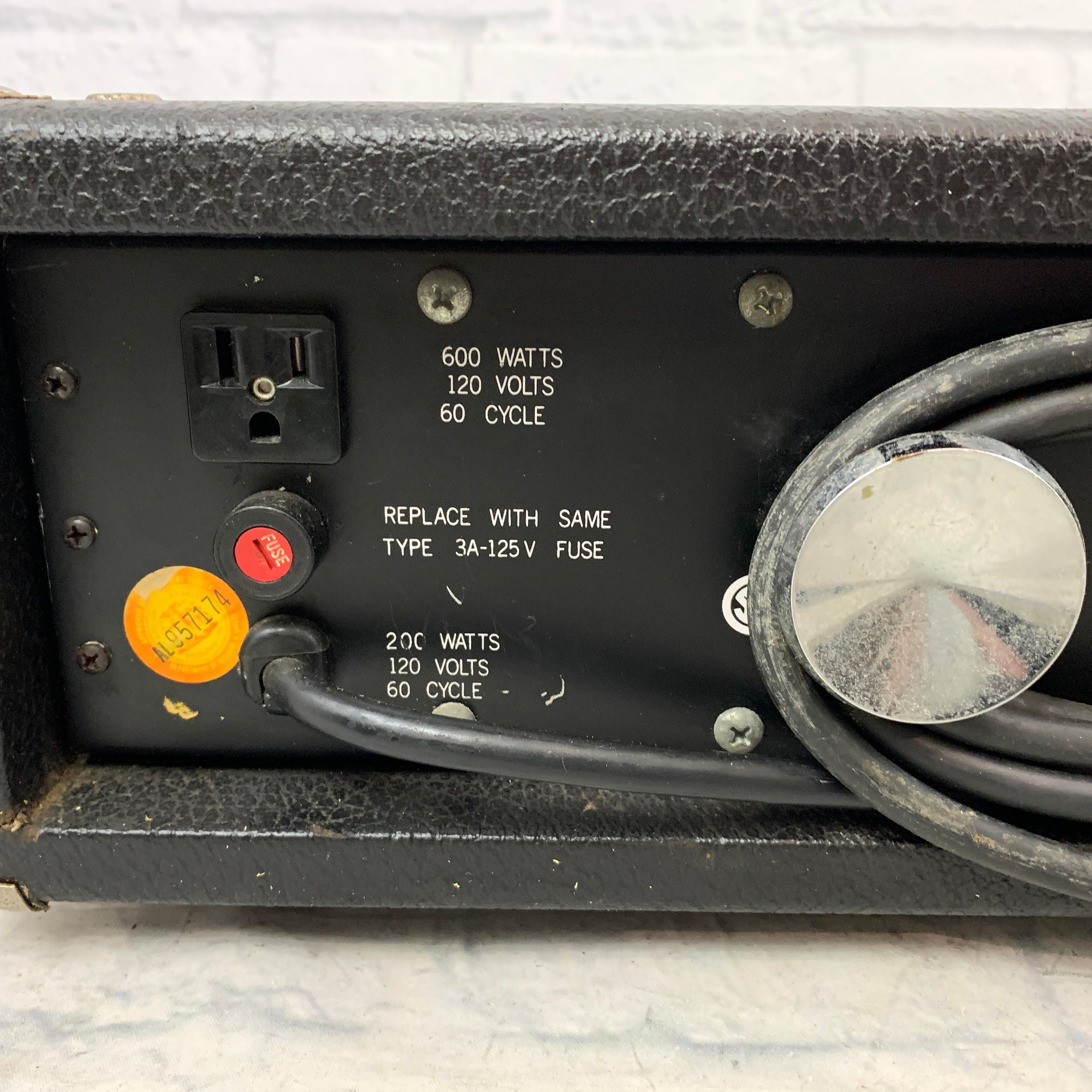 Vintage 1970s Acoustic 150 Bass Head