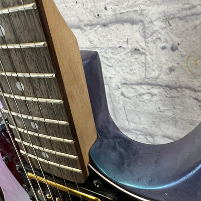 Unknown Telecaster Style Solid Body Metallic Blue