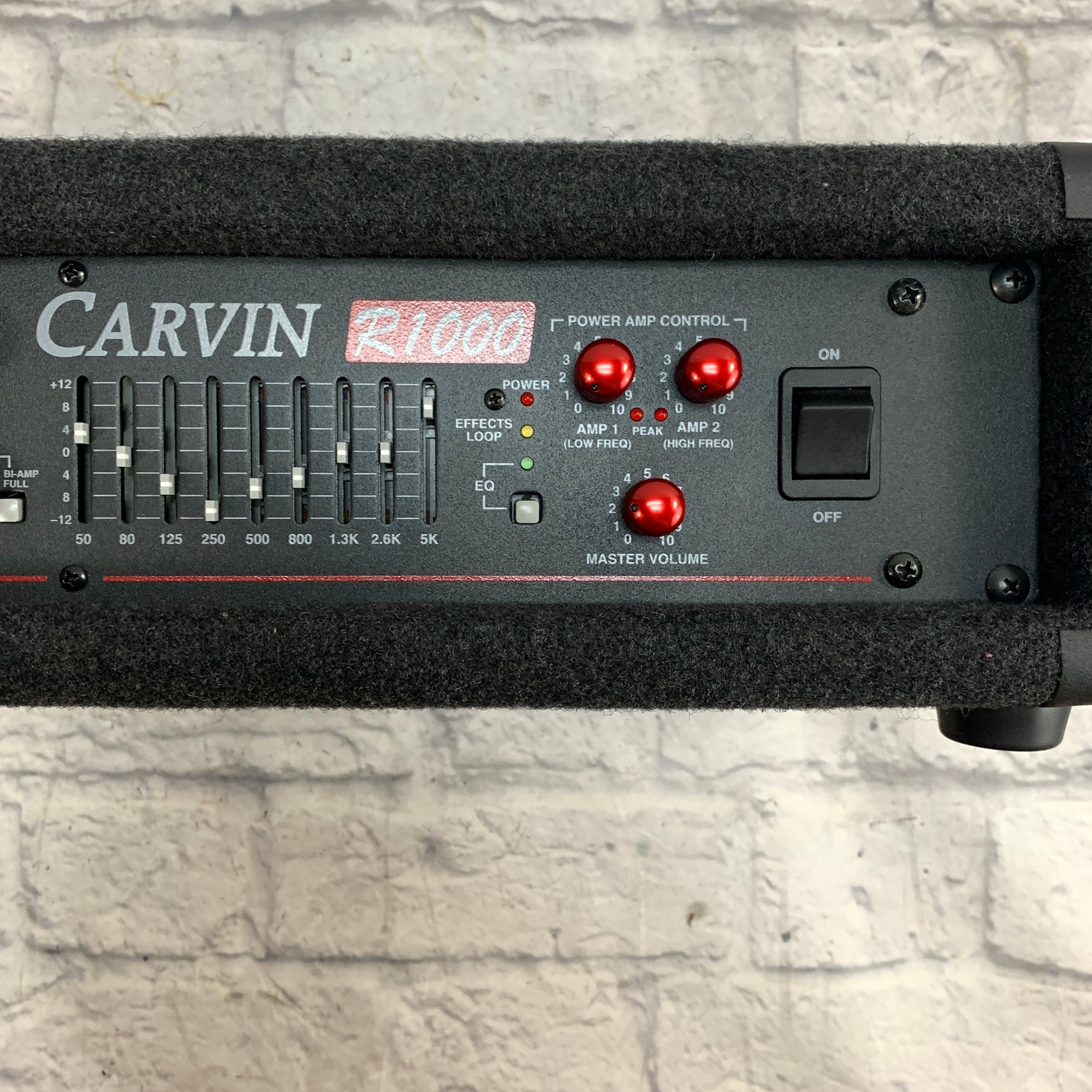 Carvin R1000 Bass Amplifier Head