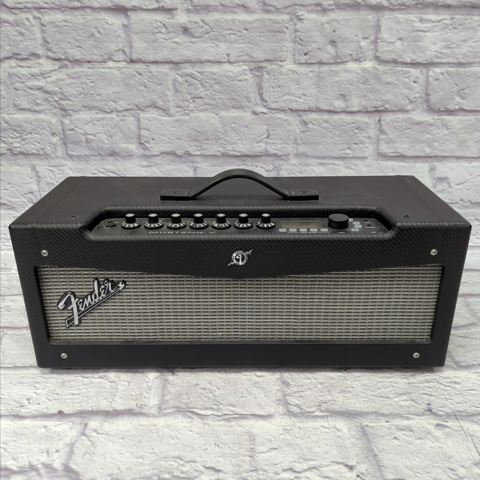 Fender mustang deals v head