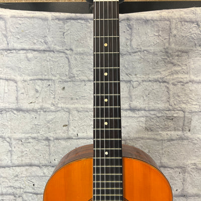 Unknown Orangish Classical Acoustic Guitar
