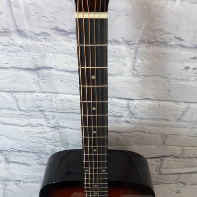 Johnson JG-620-N Acoustic Guitar - Sunburst