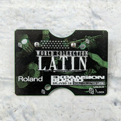 Rolandエクスパンジョンボード WORLD COLLECTION LATIN Rolandエクスパンジョンボード WORLD COLLECTION LATIN
