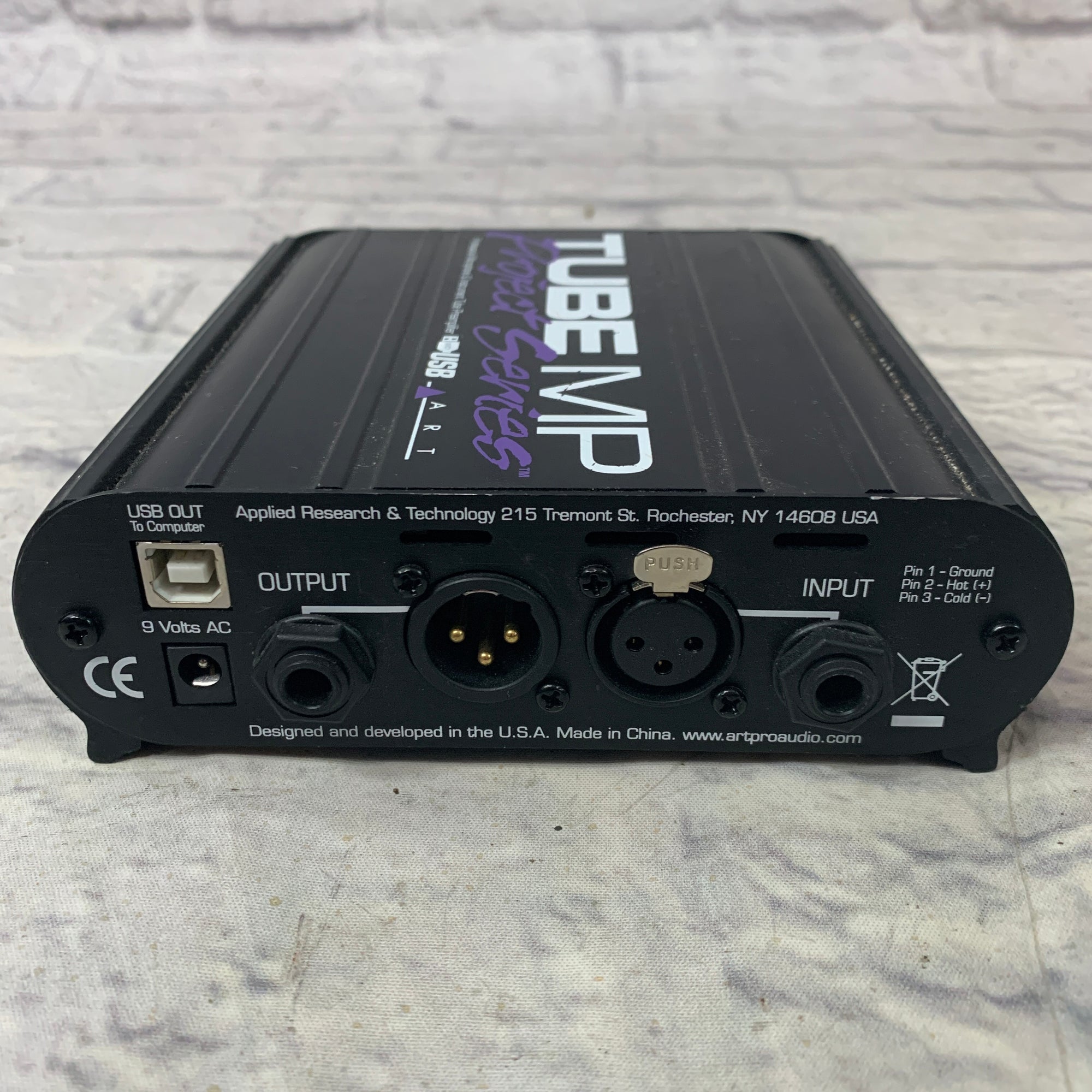 Art Tube MP Project Series Mic & Instrument USB Preamp