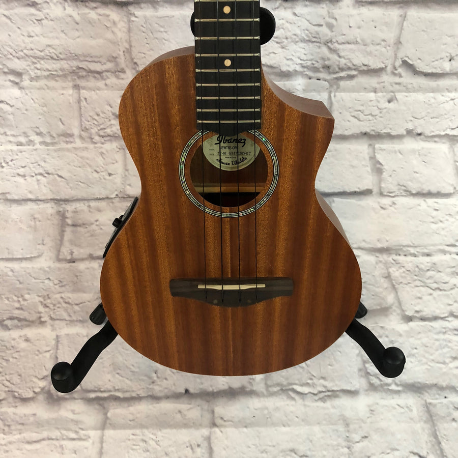 ** Ibanez UEWT5E Tenor Acoustic-Electric Ukulele Natural