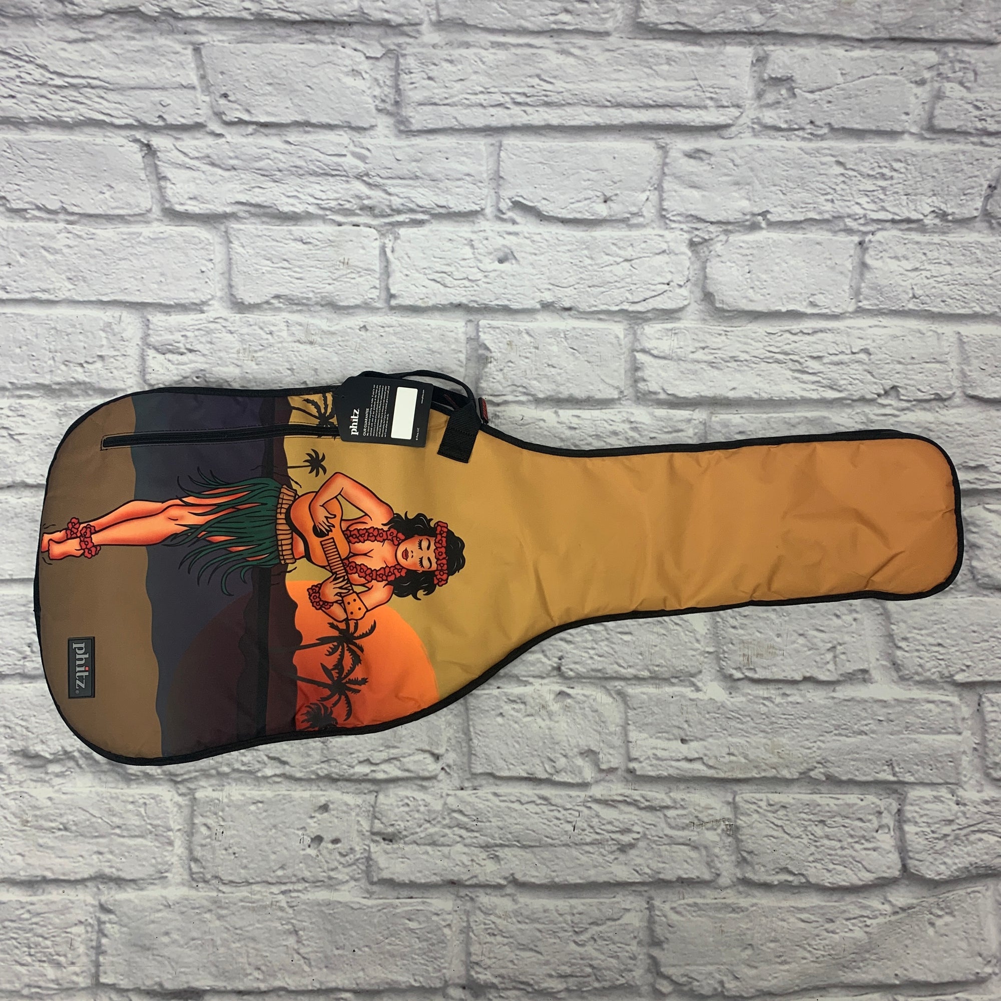 Phitz Solid Body Guitar Gig Bag, Hawaiian Dancer