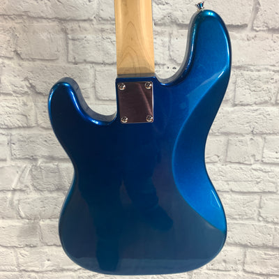 Vintage V4BBL Bass Blue Sparkle