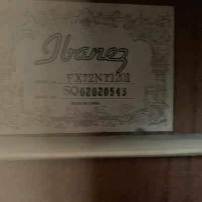 Ibanez FX72NT1201 Masa Commemorative Concert Acoustic