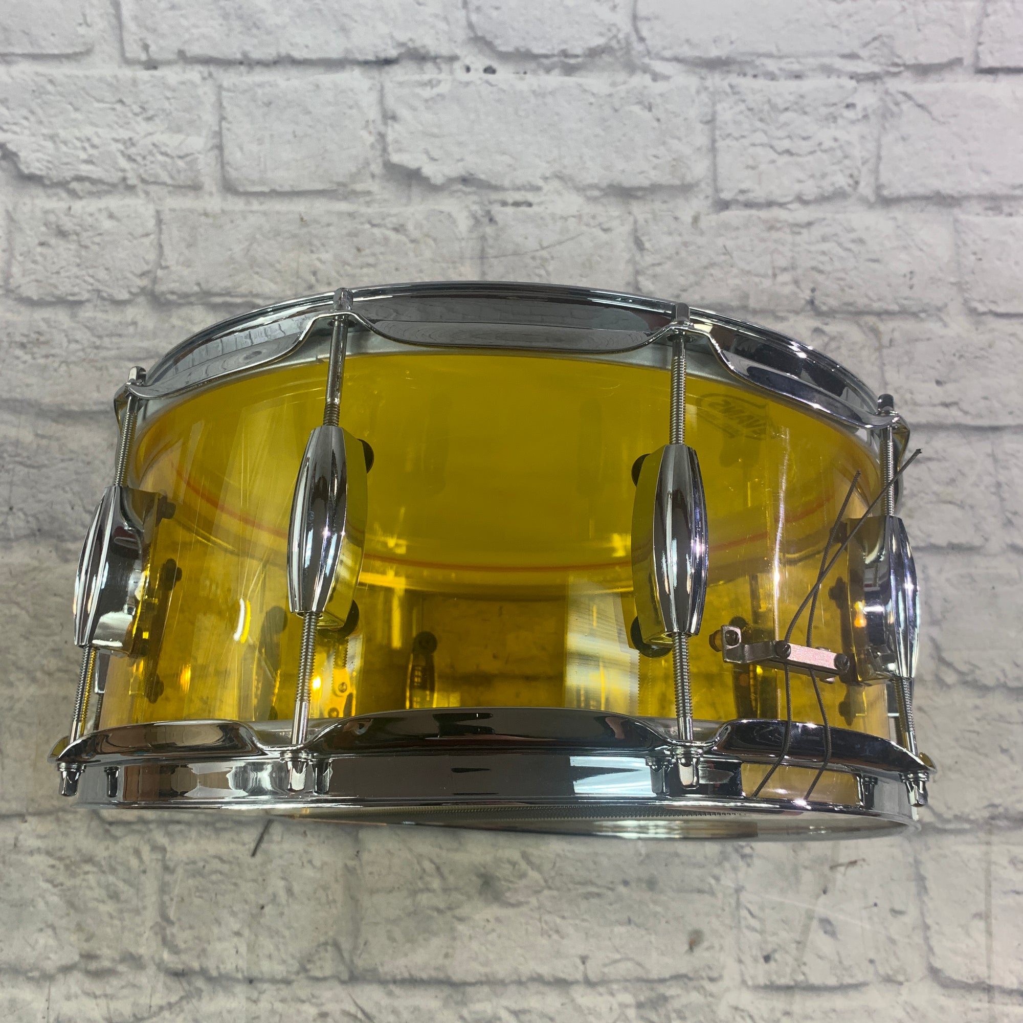 Custom Yellow Acrylic Snare 14x6.5 Snare