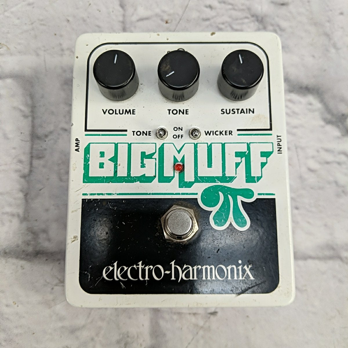 Electro Harmonix Big Muff w/ Tone Wicker Fuzz Pedal