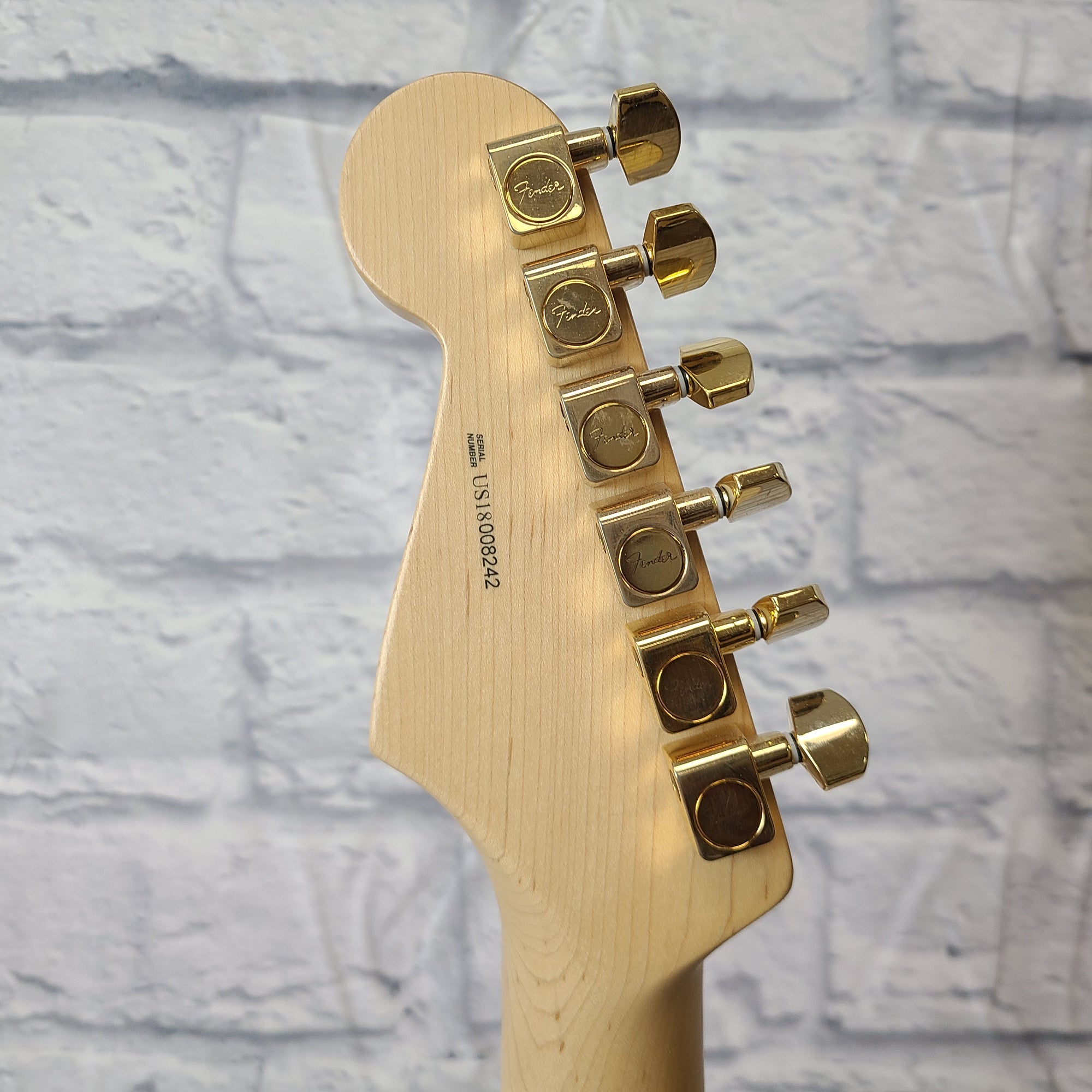 Fender Limited Edition American Professional Stratocaster Electric Guitar - Vintage White with Gold Hardware