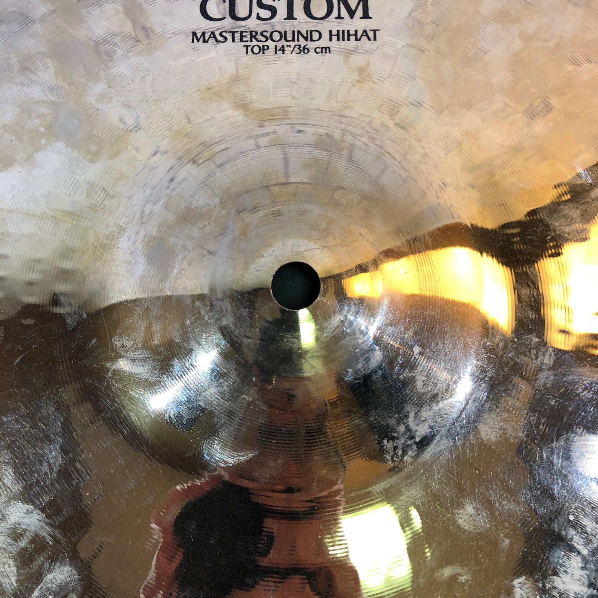 Zildjian 15in A Custom Masteround Hi Hat Cymbal Pair