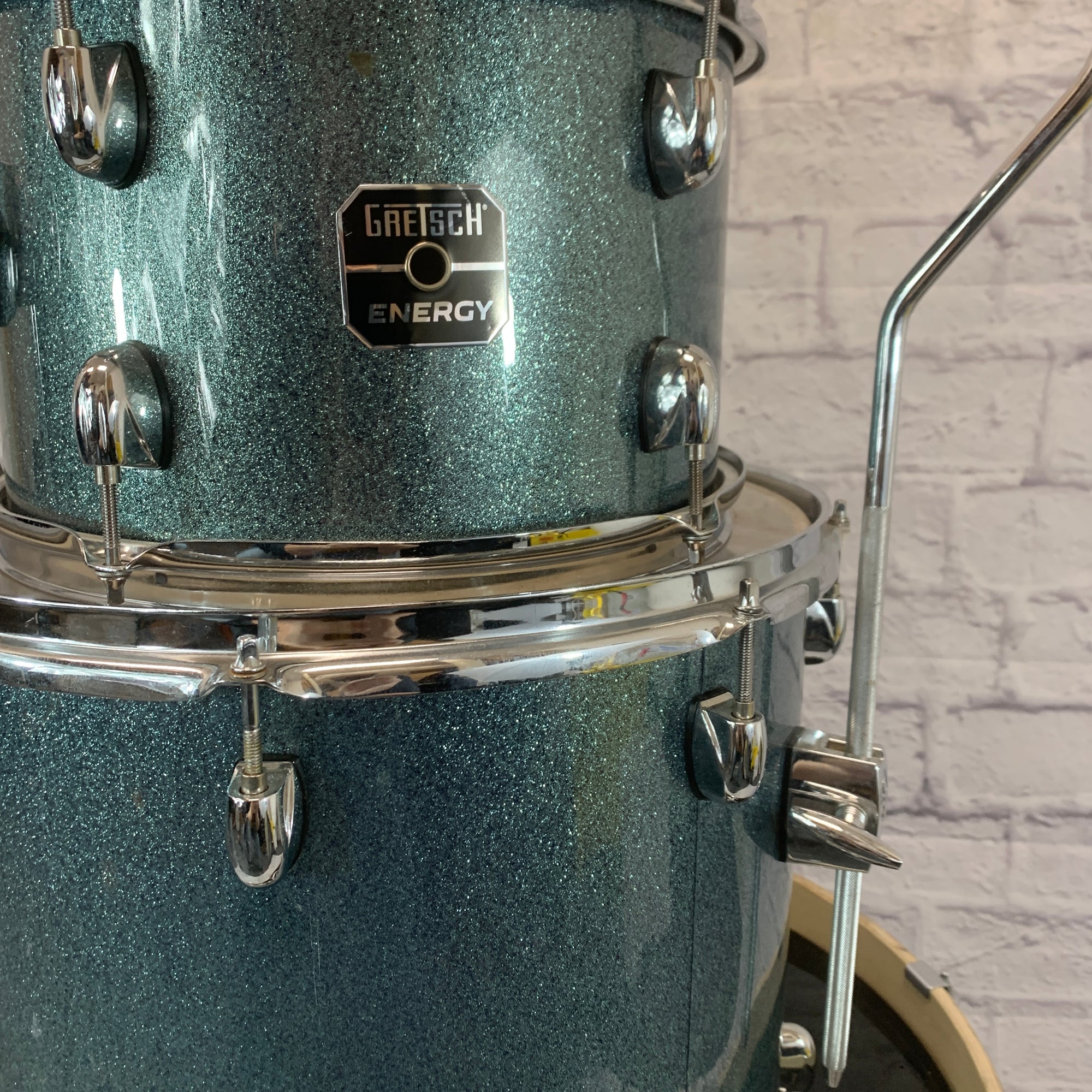 Gretsch Energy 3pc Pewter Sparkle Drum Kit