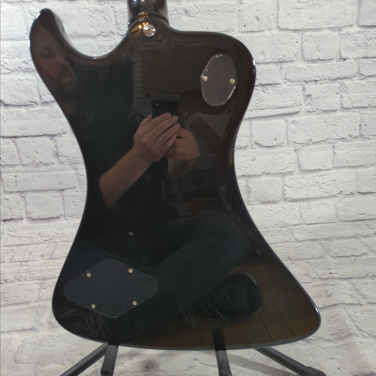 Hagstrom Fantomen Black Electric Guitar