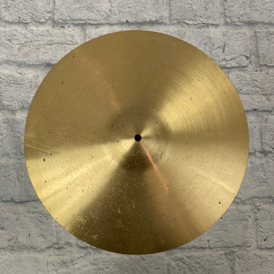 Unknown 18" Rolled Metal Crash Cymbal