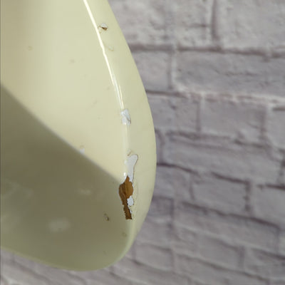 Lotus Strat Copy White 1980s Electric Guitar