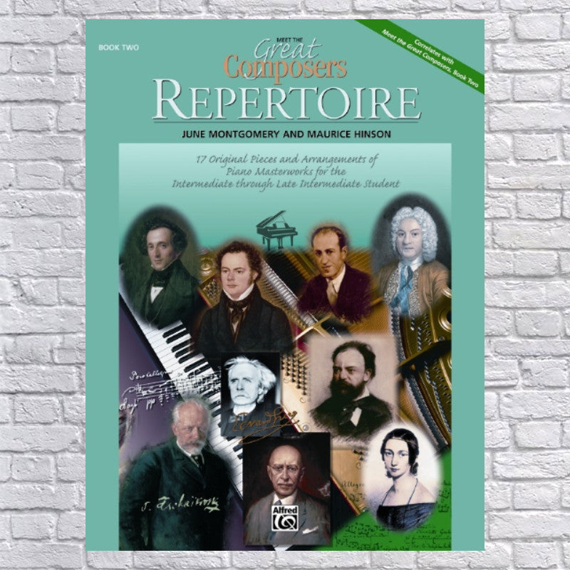 00-18117 Meet the Great Composers- Repertoire- Book 2 - Music Book