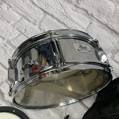Pearl Student Snare & Bell Kit w/ Rolling Case