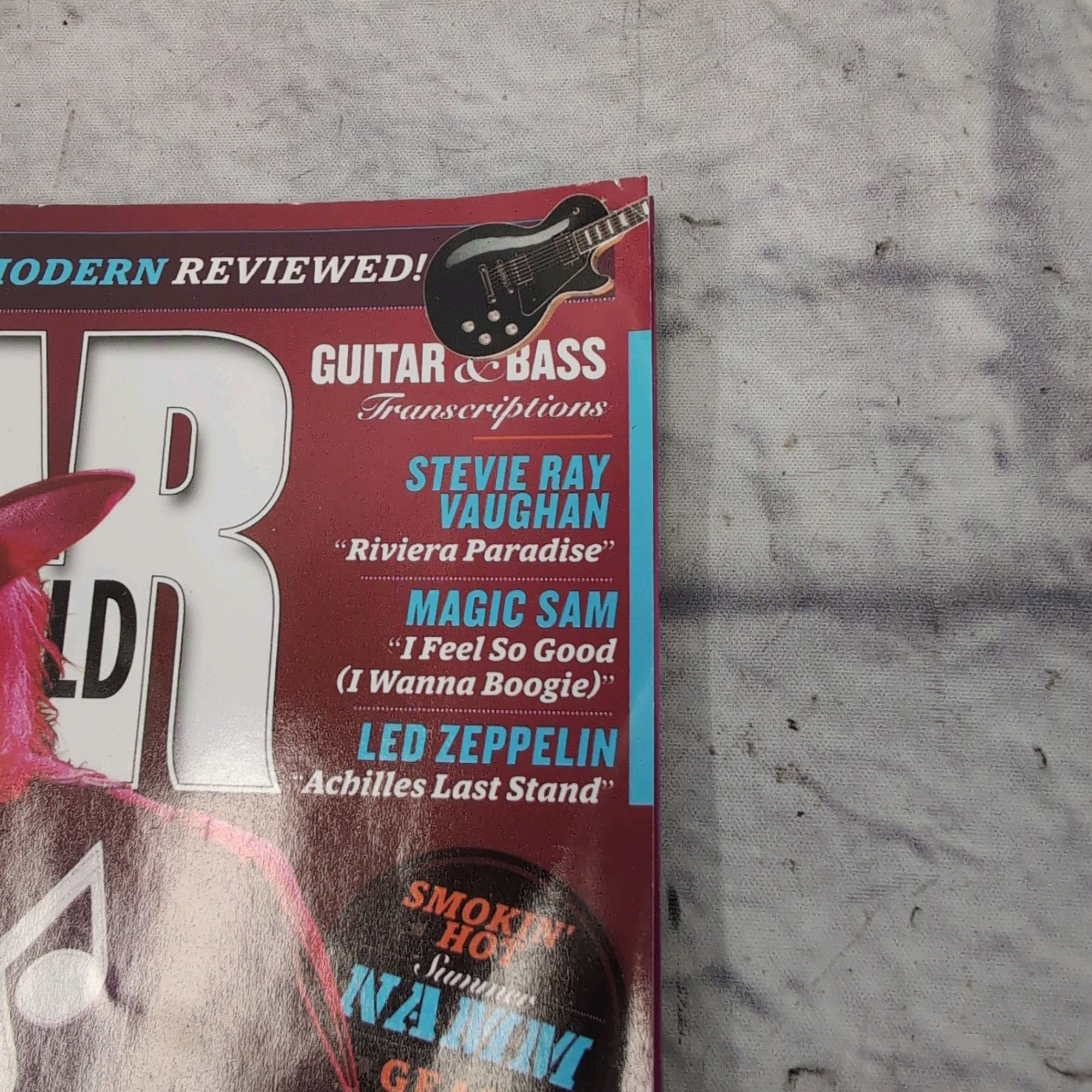 Guitar World November 2019 | Stevie Ray Vaughan | Joe Bonamassa | Eric Clapton | Buddy Guy Magazine