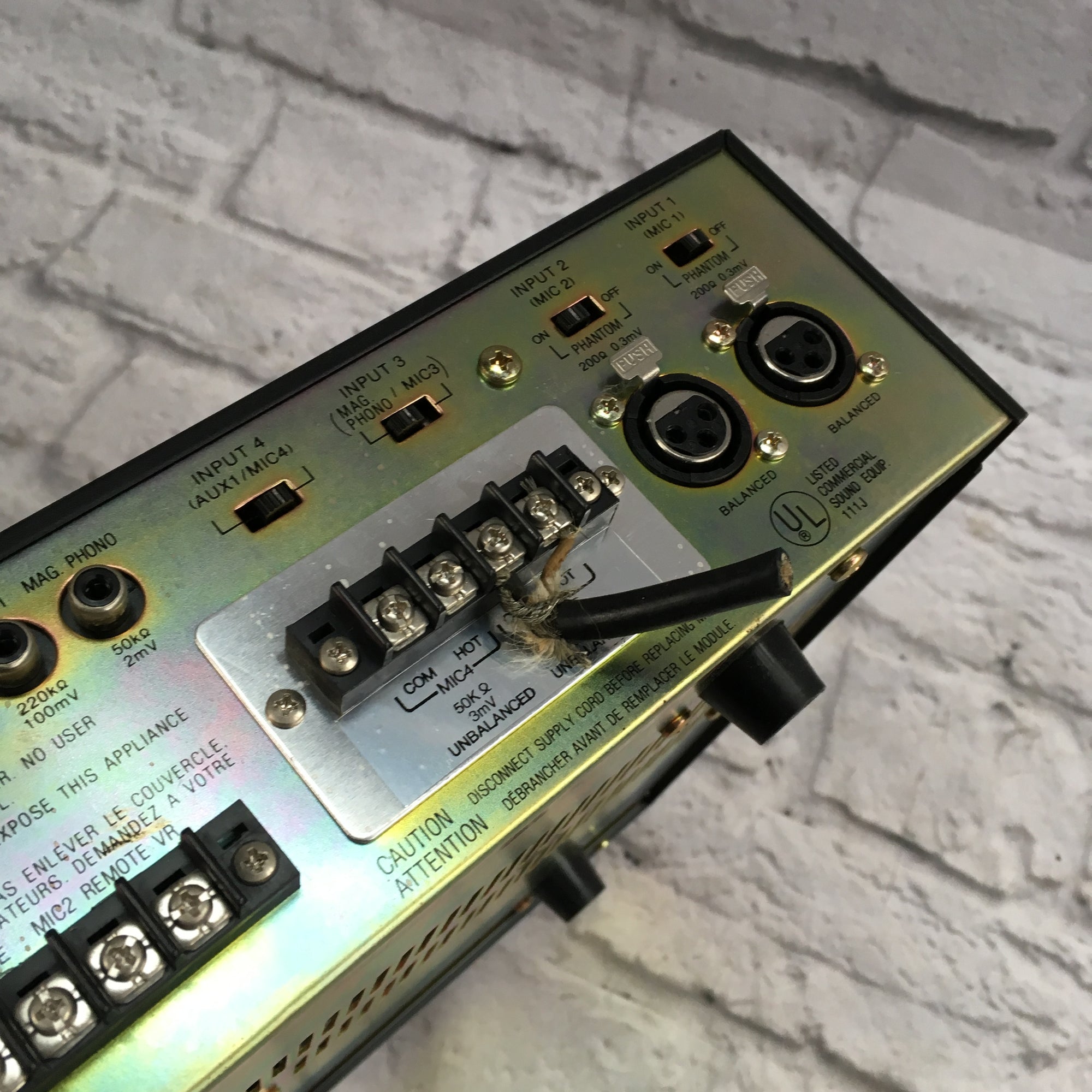 TOA A506A Powered 5 Channel Mixer