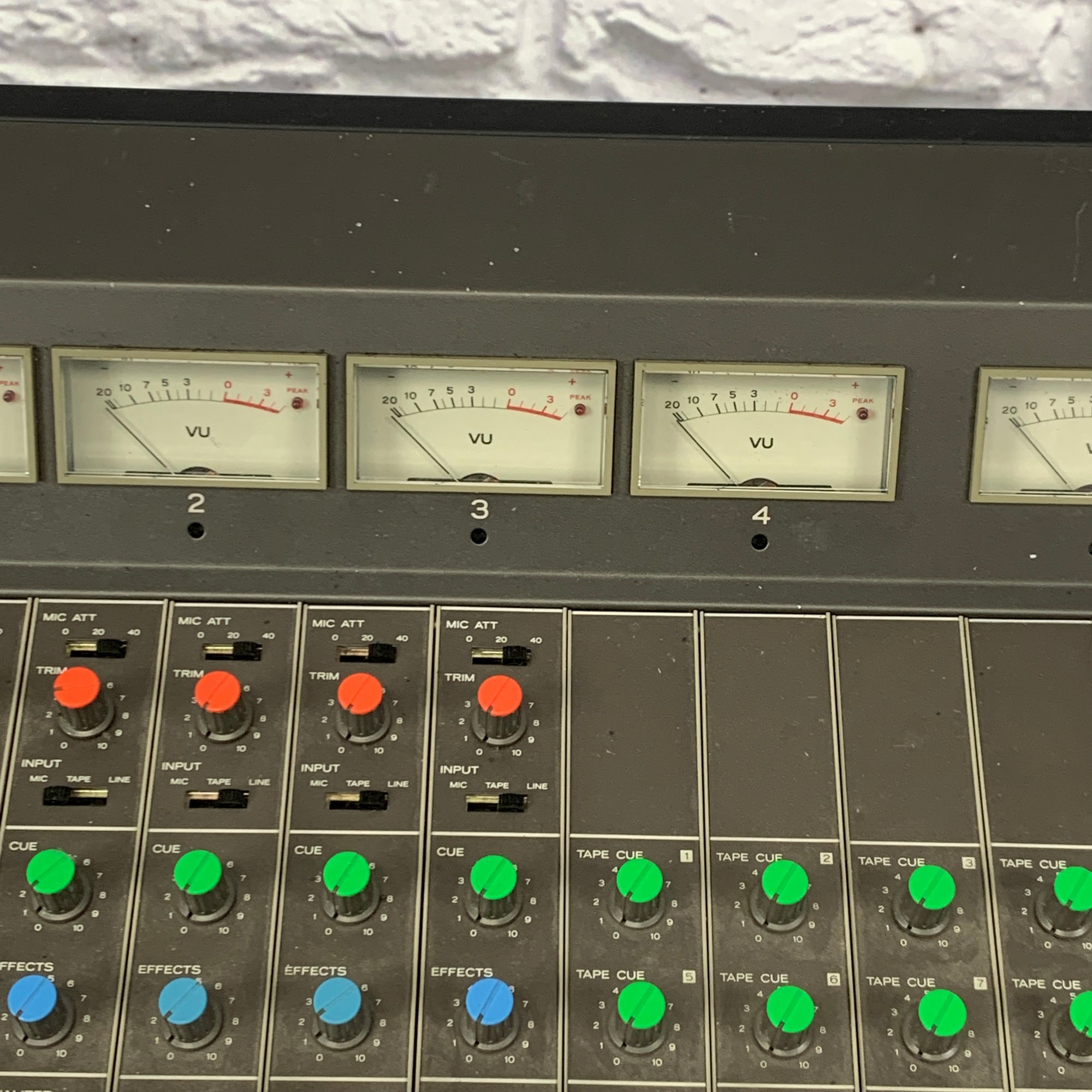 Vintage Tascam TEAC M-35 Mixing Console w/ Road Case