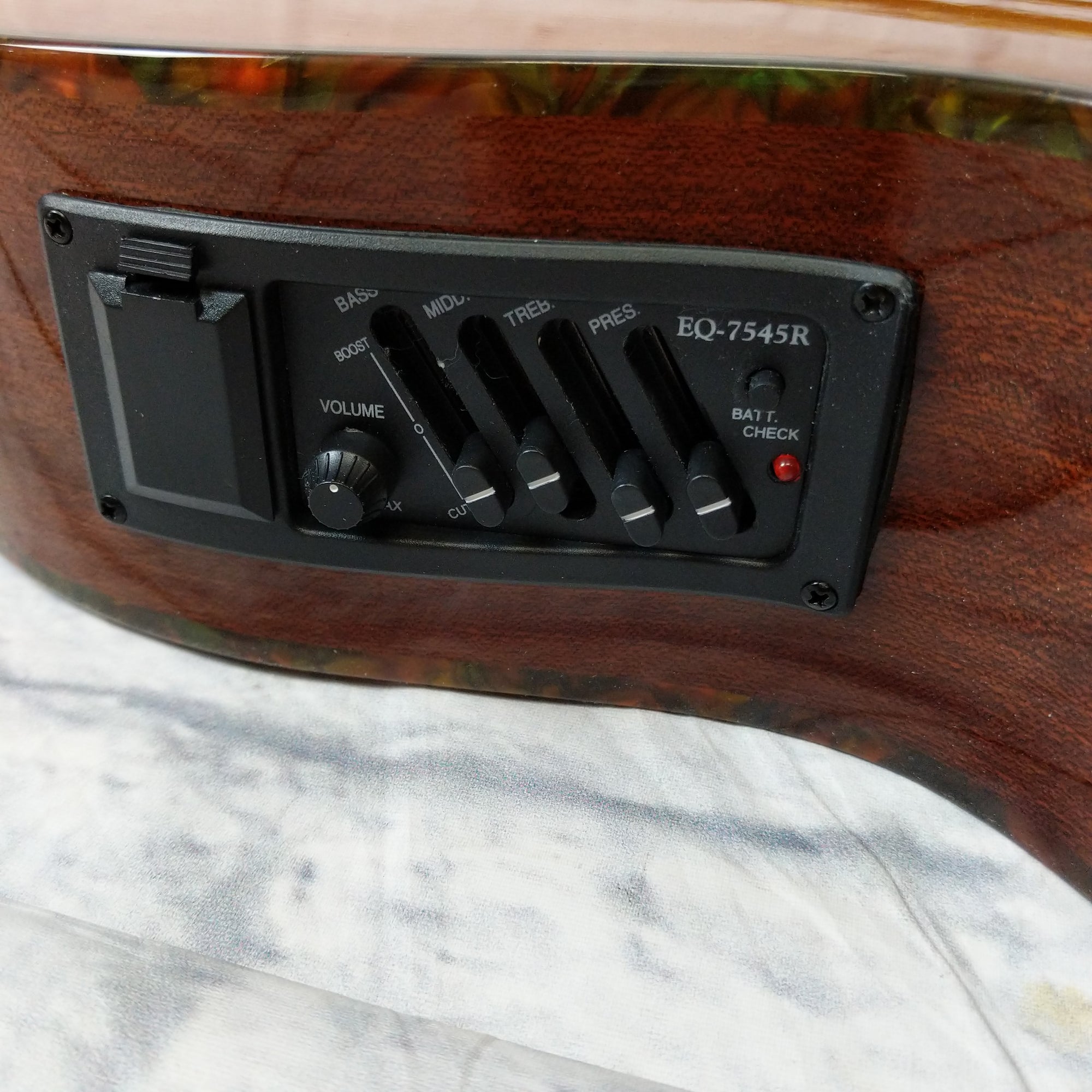 Lucida LG-BQ2-E Acoustic Guitar AS IS