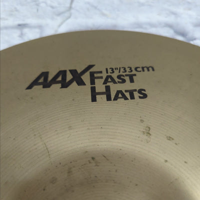 Sabian 13 AAX Fast Hats Hi Hat Cymbal Pair