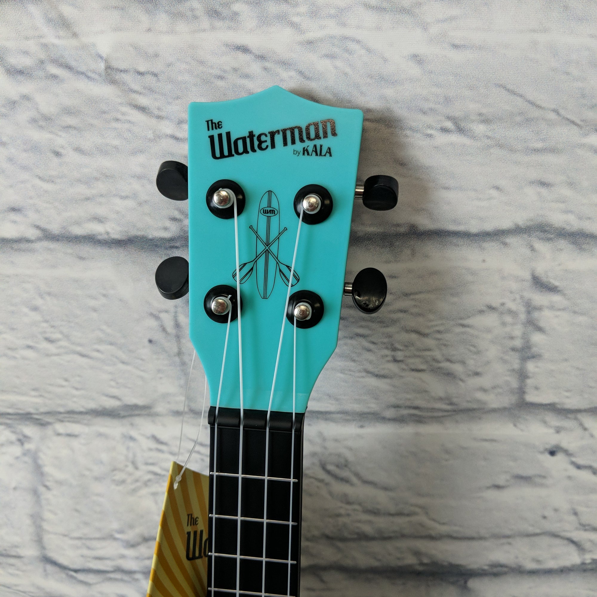 Kala Waterman Waterproof Ukulele - Glow in the Dark Aqua Matte