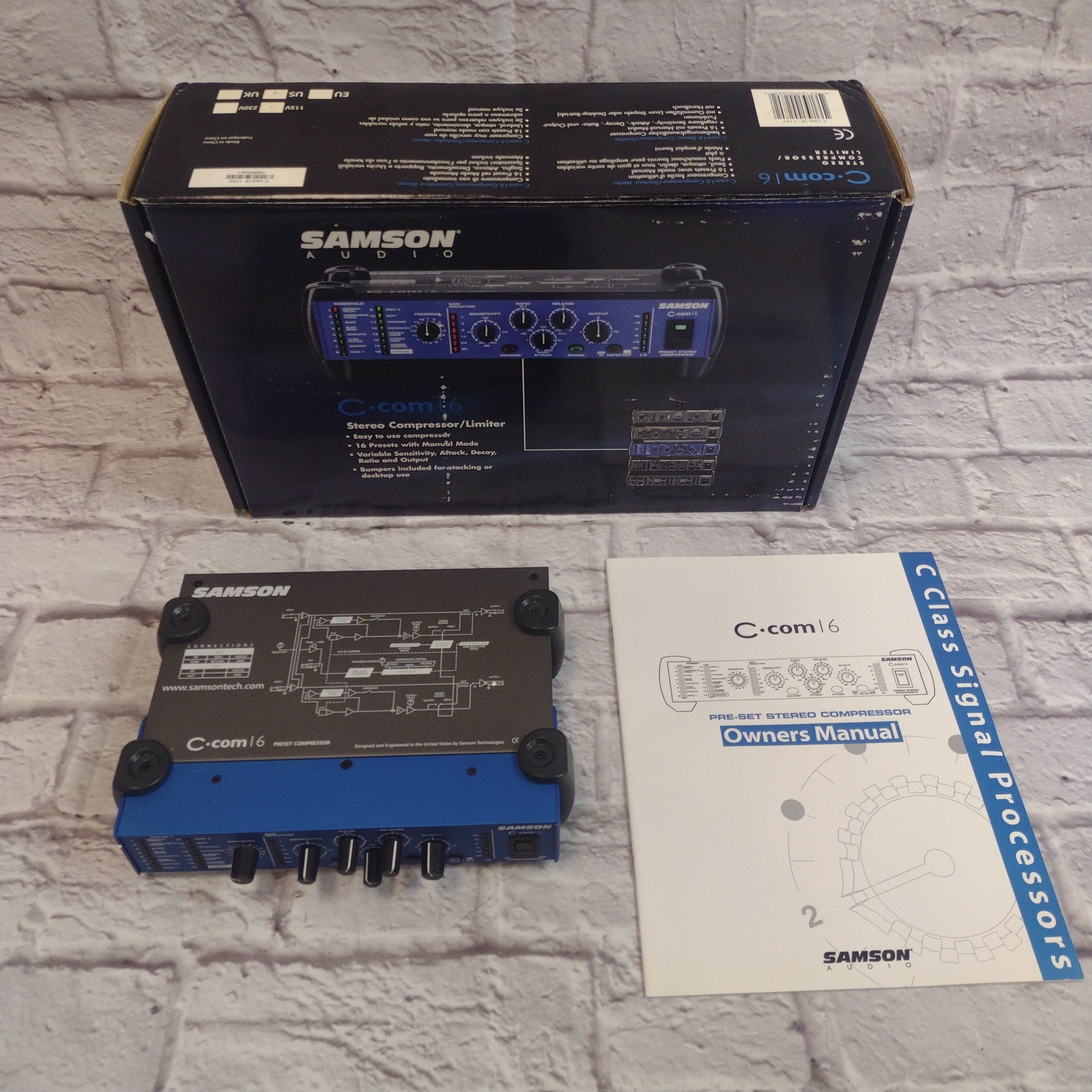 Samson C-Com 16 Compressor - No Power Supply
