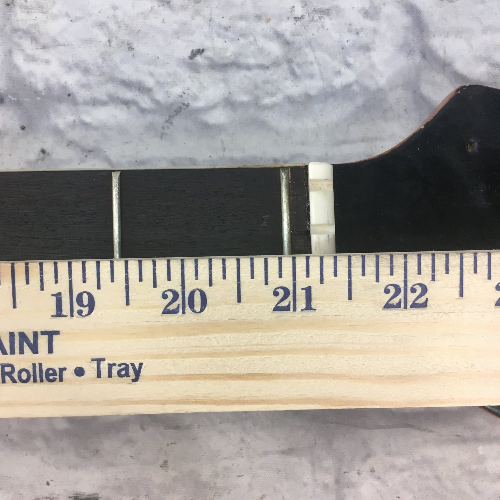 Vintage 1960s Short Scale Bass Guitar Neck (C) Rosewood Fretboard Made in Japan