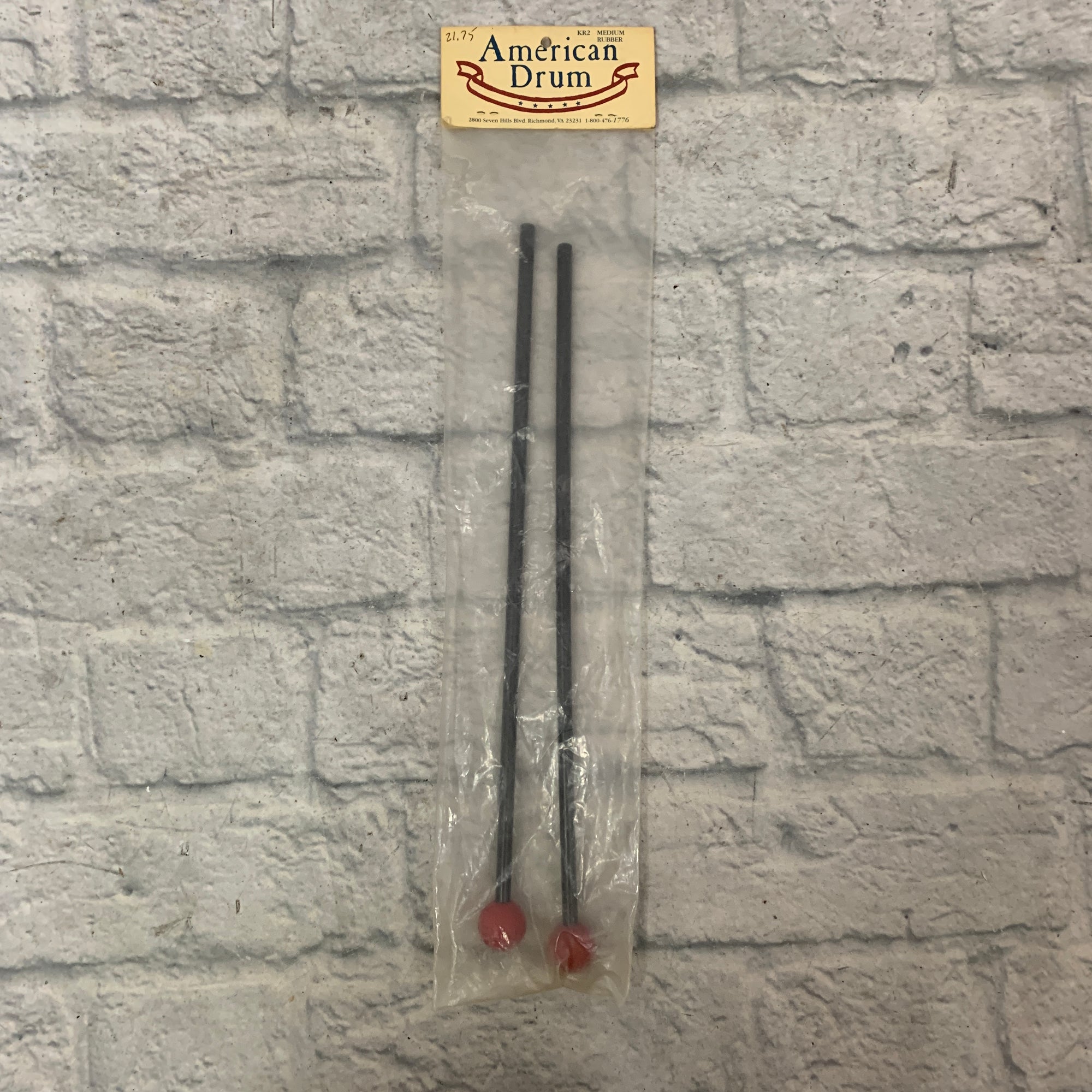 American Drum KR-2 Medium Rubber Mallets