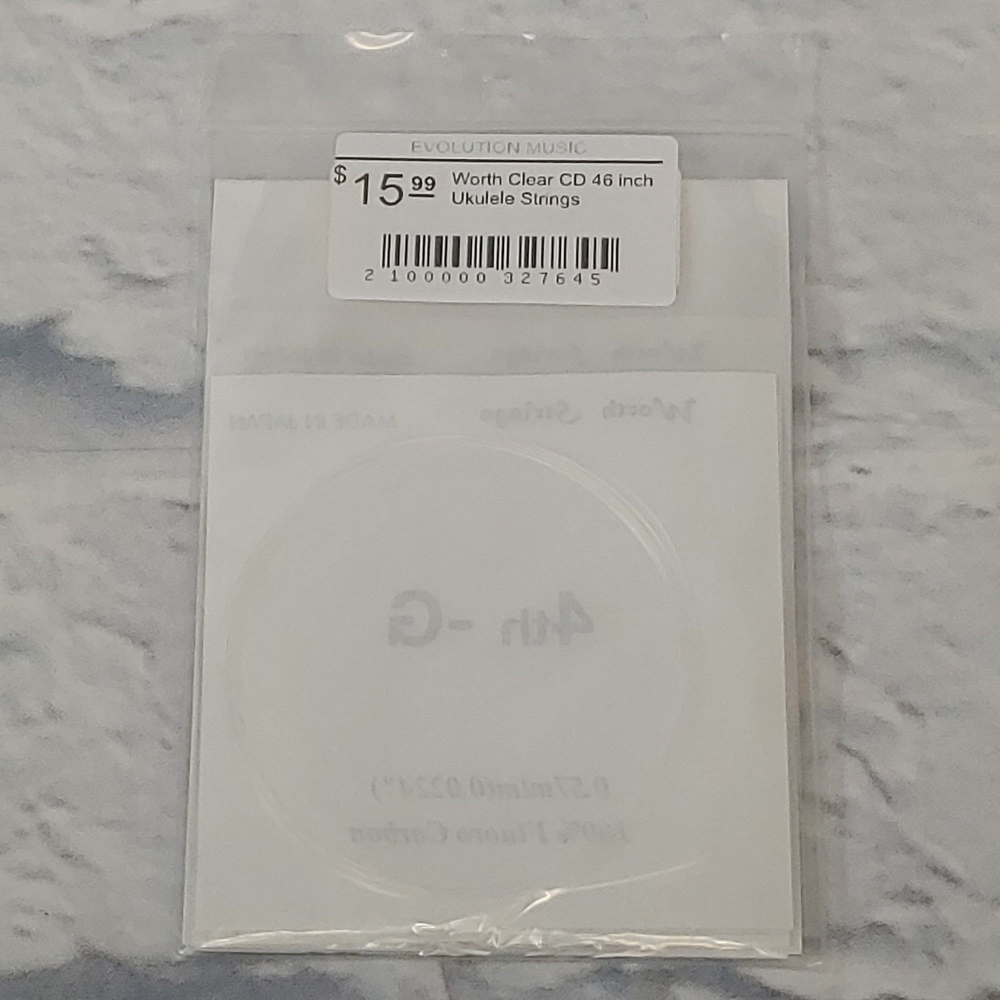 Worth Clear CD 46 inch Ukulele Strings