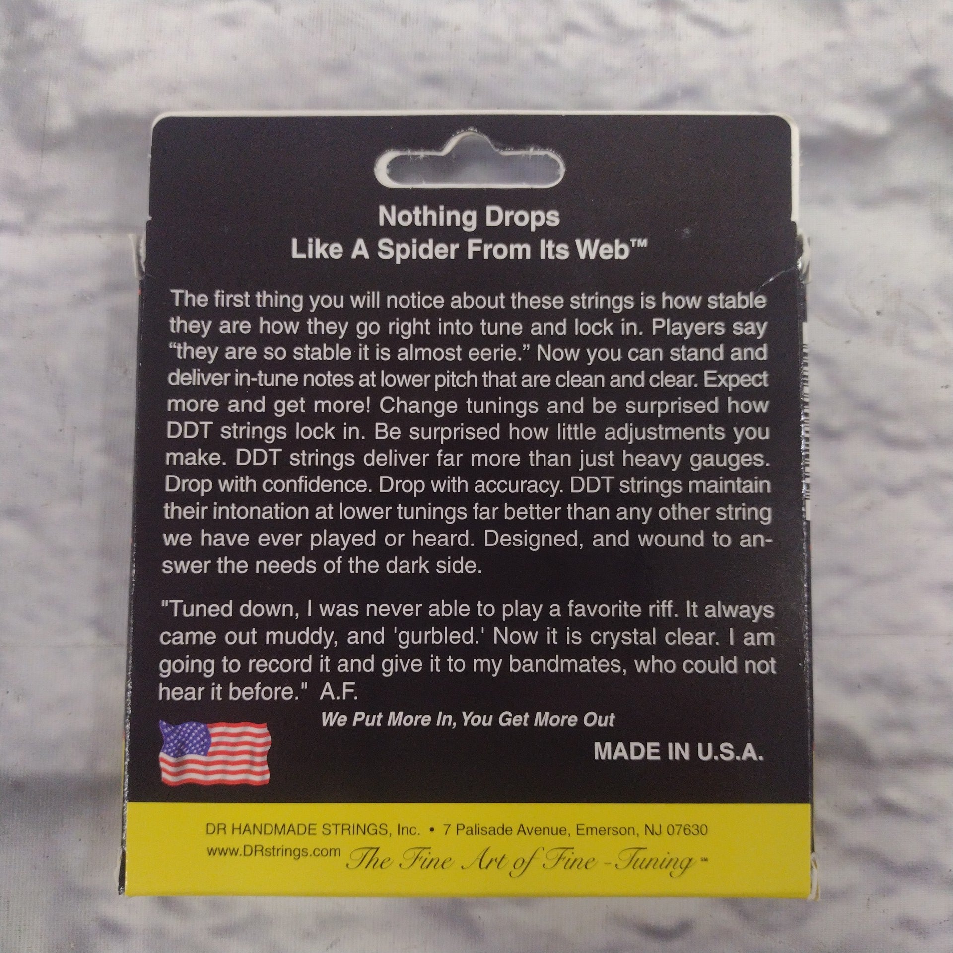 DR Strings DDT-10 Drop-Down Tuning 10-46 Electric Guitar Strings