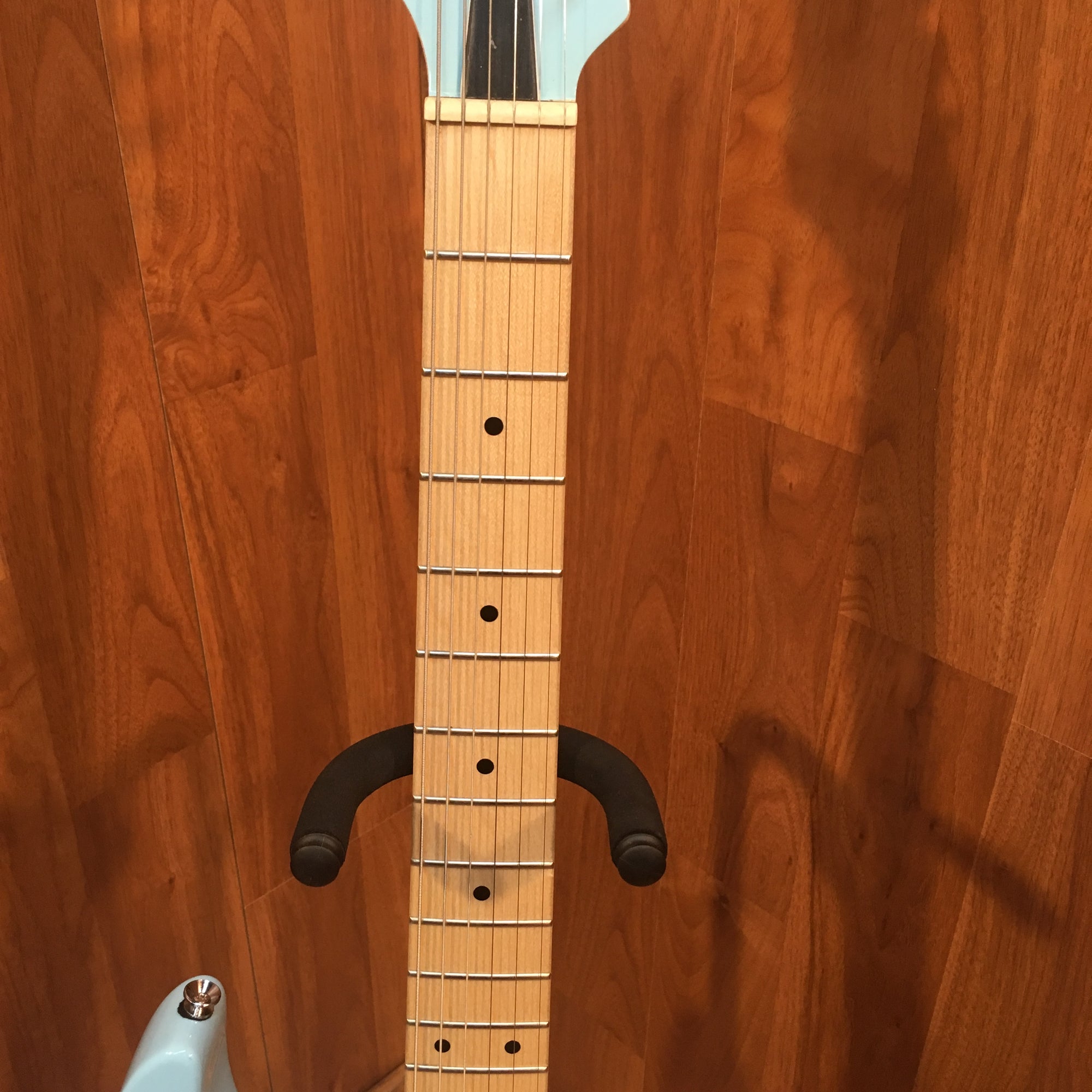 ** Vintage (brand) V6 M24LB Blue Electric Guitar