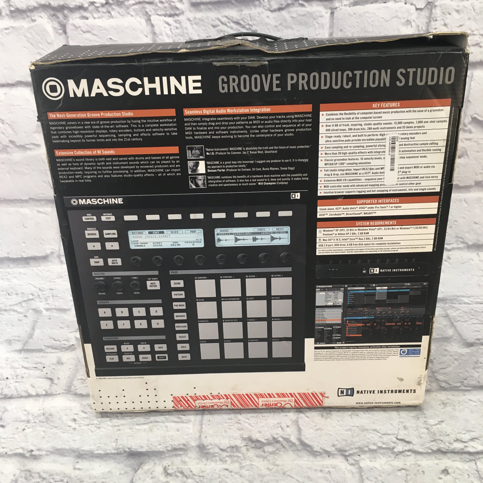 Native Instruments Maschine Controller No USB