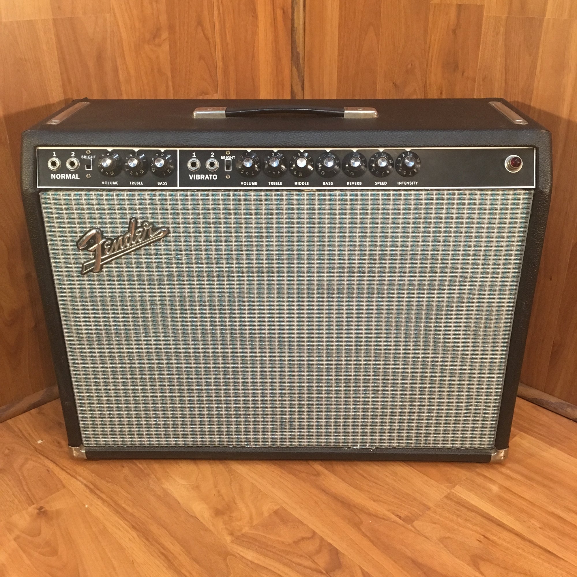 Fender 1978 Bandmaster Reverb 40w 2x10 Combo Modified