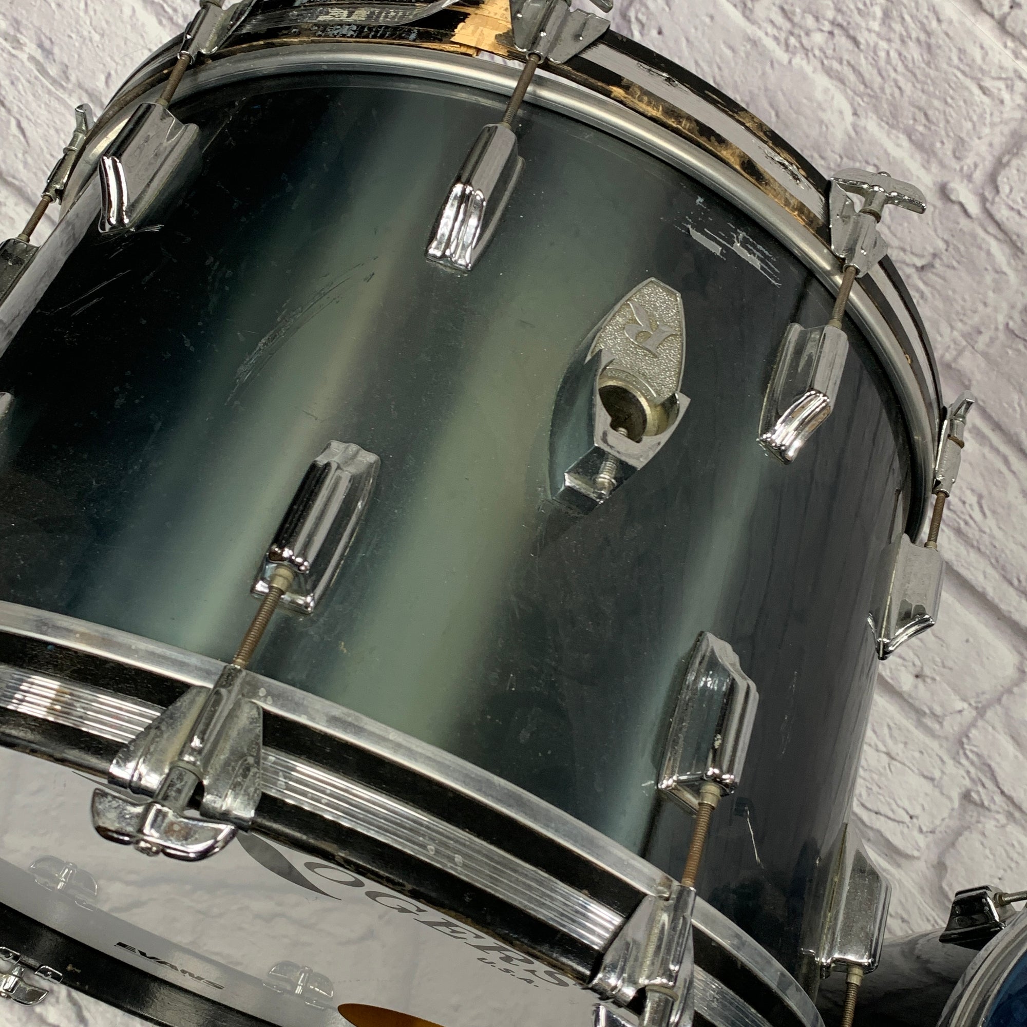 Rogers XP 8 Big R 3pc Drum Kit Midnight Mist