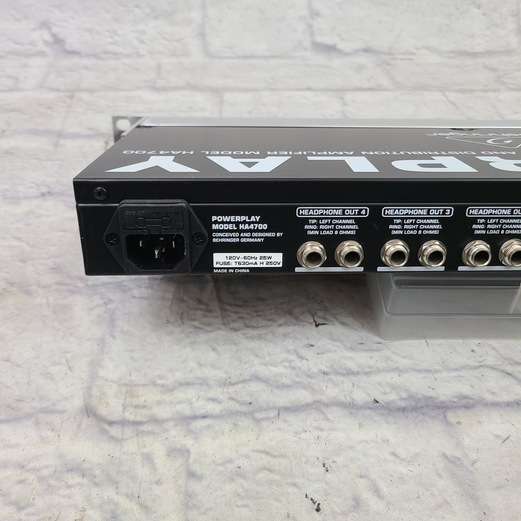 Behringer powerplay ha4700 hot sale