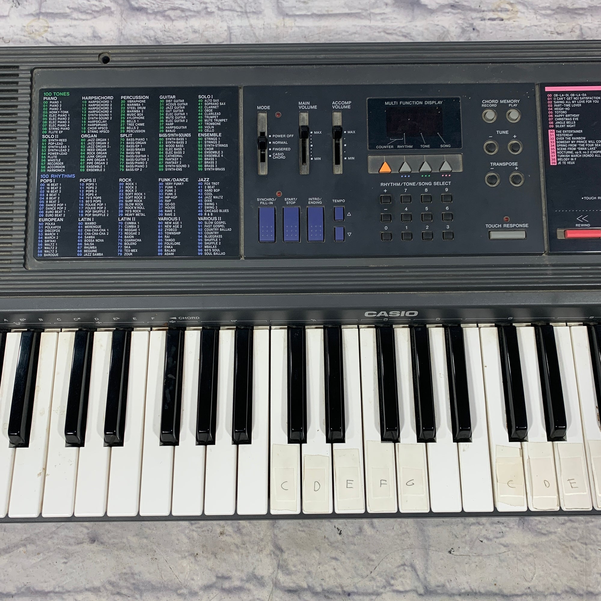 Casio CTK 550 Digital Piano w Box Evolution Music