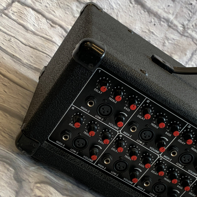 Stageworks LG8 8Channel Powered Mixer w/ Effects Evolution Music