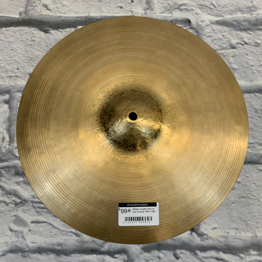 Zildjian Avedis 14in Hi Hat Cymbal 1957-1959
