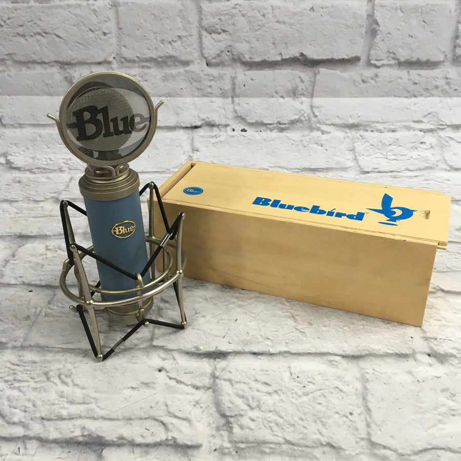 Blue Bluebird Condensor Microphone w/ shock mount pop filter