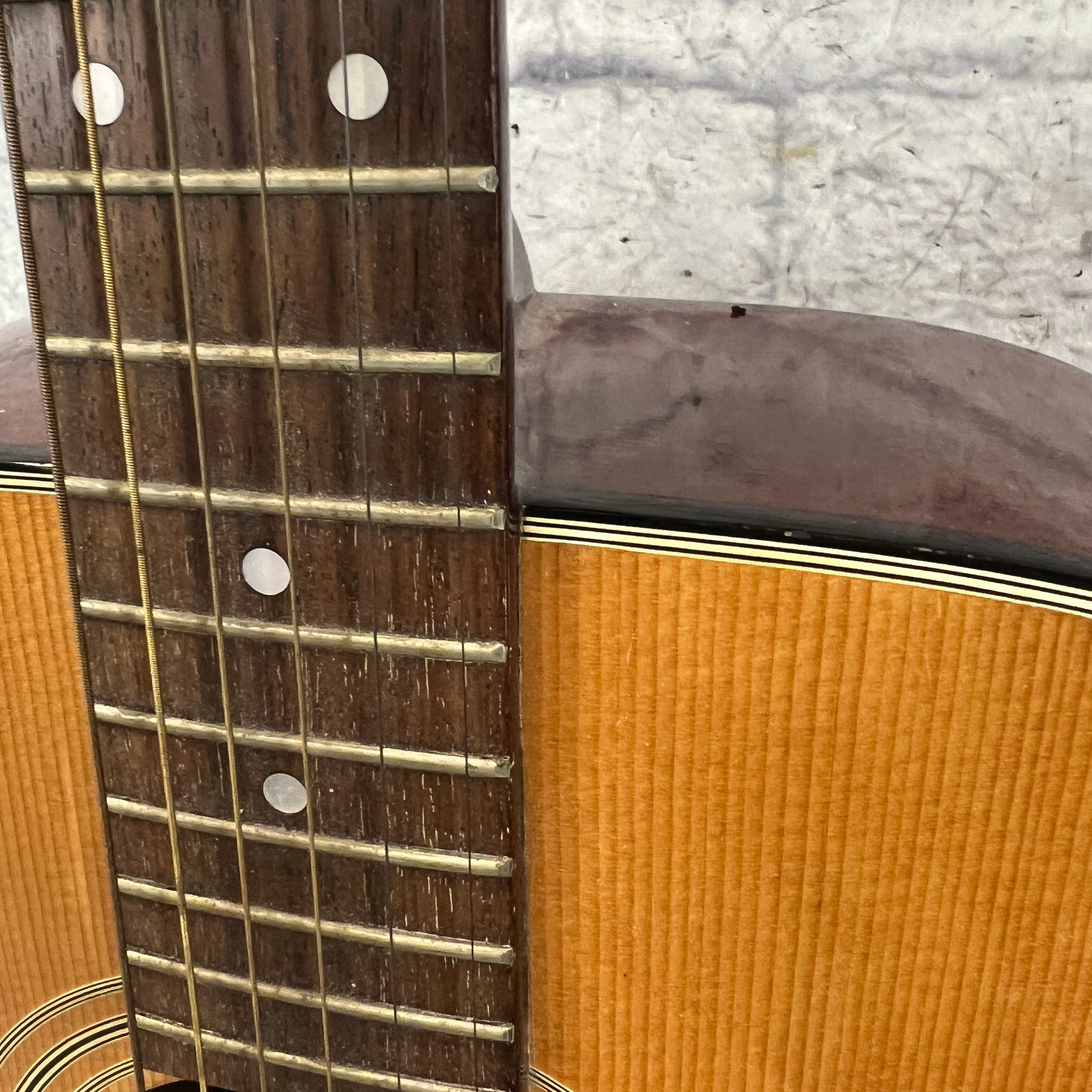 Montaya W-15 Natural Dreadnaught Acoustic Guitar