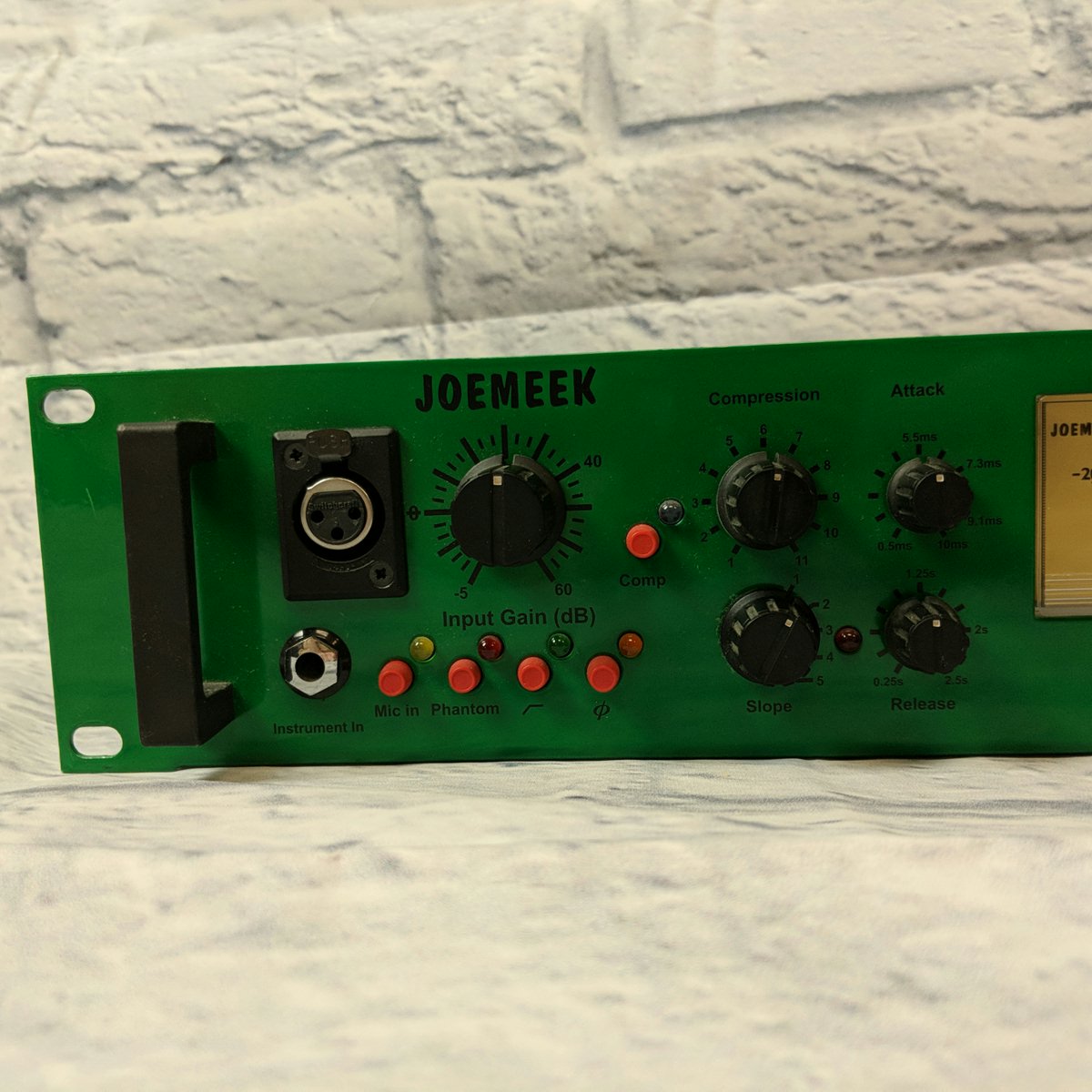 Joemeek VC1Q Rack Mic/Instrument Preamp w/Compressor and Equalizer