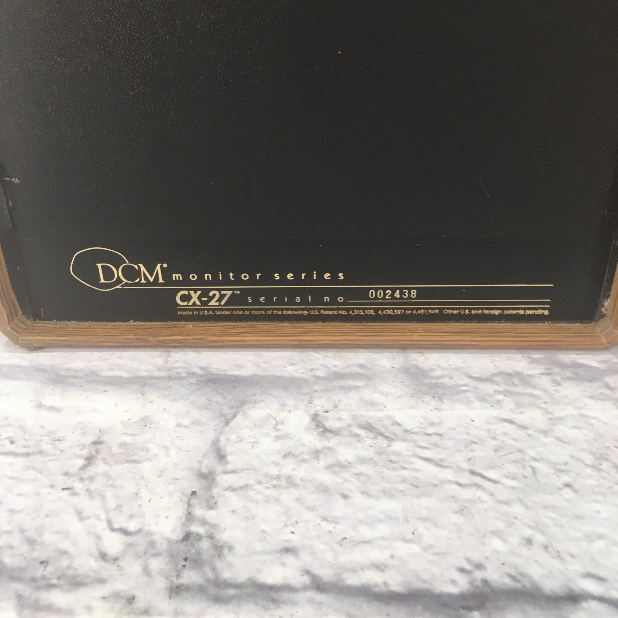 DCM Monitor Series CX-27 6ohm 150w Speaker Pair