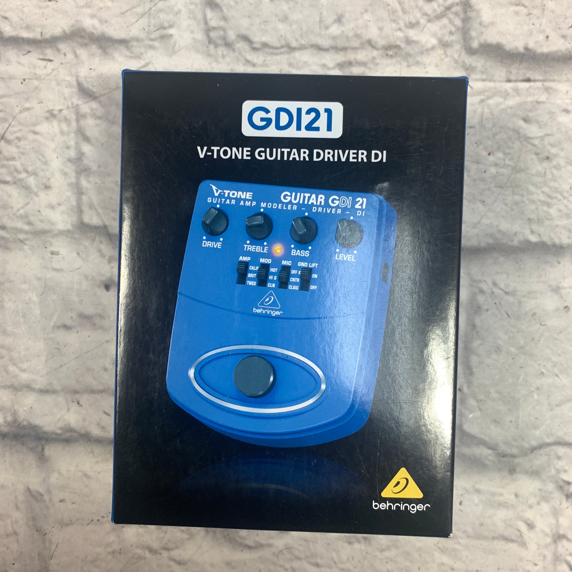 Behringer GDI21 Guitar Modeler Pedal
